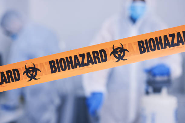 Professional Drug Lab Cleanup technician working in Clayton, NJ